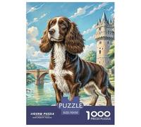 Puzzles Basset Hound 1000 Pieces Educational Games Scenic Scene Theme Home Decoration Gifts for Men for Both Adults And Children 70x50cm/1000pcs