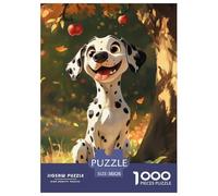 Puzzles DALMATIAN 1000 Pieces Challenge Toy for Adults,Orchard Scenery Impossible Jigsaw Puzzles 1000 Pieces Educational Games Home Decoration 38x26cm/1000pcs