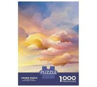 Puzzles De 1000 Pièces Abstract Sunset Shore Puzzle Adulte Jeu Manuel Une Œuvre D'art Cadeaux Uniques Pour Anniversaire Et Noël 70x50cm/1000pcs