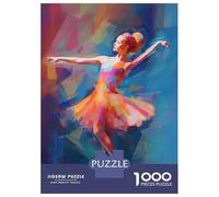 Puzzles De 1000 Pièces Pour Adolescents Ballet Dancer Fauvism Style Puzzle Jeux Relaxants Décoration Murale Cadeaux Pour Les Amis Et La Famille 70x50cm/1000pcs