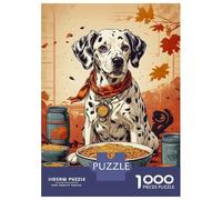 Puzzles De 1000 Pièces Pour Adolescents Dalmatian Dog(2) Puzzle Jeux Relaxants Une Œuvre D'art Cadeaux D'anniversaire Uniques 52x38cm/1000pcs