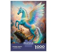 Puzzles De 1000 Pièces Pour Adolescents Fantastical Pegasus Safari Puzzles Pour Adolescents, Jouets Anti-stress, Cadeaux Pour Femmes, Cadeaux Anti-stress 70x50cm/1000pcs