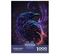Puzzles De 1000 Pièces Pour Adolescents Galaxy Raven Crow Bird Puzzles Pour Adultes Jeux Amusants Décoration Parfaite Pour Un Anniversaire, Noël 70x50cm/1000pcs