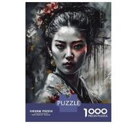 Puzzles De 1000 Pièces Pour Adolescents Geisha 1 of 4 Puzzle Jeux Relaxants Décoration Murale Cadeaux Pour Les Amis Et La Famille 38x26cm/1000pcs