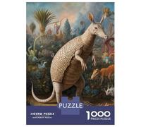 Puzzles De 1000 Pièces Pour Adultes Amazing Armadillo Safari Puzzle Jeux De Famille Difficile Difficile Cadeaux Uniques Pour Anniversaire Et Noël 70x50cm/1000pcs
