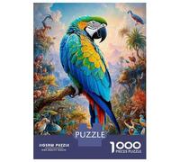 Puzzles De 1000 Pièces Pour Adultes Enchanted Parrot Puzzle Anti-stress, Jouet De Décoration Intérieure, Difficile Et Stimulant 52x38cm/1000pcs