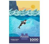 Puzzles De 1000 Pièces Pour Adultes Save The Oceans Collage Puzzle Adulte Jeux Relaxants Défi Difficile Aide À Exercer Le Cerveau 38x26cm/1000pcs