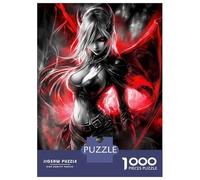 Puzzles De 1000 Pièces Pour Adultes Succubus Demon Girl Puzzle Jeux De Famille Difficile Difficile Cadeaux Uniques Pour Anniversaire Et Noël 52x38cm/1000pcs