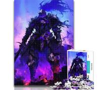 Puzzles Evil Knight Jigsaws Puzzles 1000 Pieces for Adults Gifts,Toys Educational Games Stress Relieving Unique Home Decor And Gifts 50x75cm