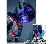 Puzzles Fantasy Astronaut 1000 Piece Jigsaw Puzzles for Teenagers,Birthday Present, Gifts, Wall Art for And Age 14 Years Up 26x38cm