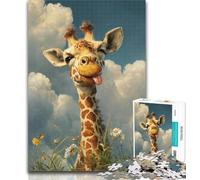Puzzles Fantasy Giraffe 1000 Piece Jigsaw Puzzles for Adults Gifts,is Ideal As A Gift for The Whole Family Suitable for And 14 50x75cm