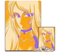 Puzzles for 1000 Piece Anime Big Eyes Girl () Difficult Puzzles for Adults Family Activity Brain Teaser Home Decor 1000 PCS(75x50cm)