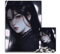 Puzzles for 1000 Piece Anime Girl Fantasy Puzzles for Adults Erfect for Home Decor Birthdays Holidays And Gifts 1000 PCS(75x50cm)