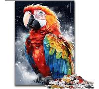 Puzzles for 1000 Piece Art Parrot Jigsaw Puzzles for Adults Ideal Holiday Or Birthday Gift, Party Game Toy (Size 50x75 cm)