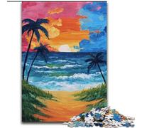 Puzzles for 1000 Piece Beach Impossible Jigsaw Puzzles for Adults 50X75CM Gift for Men And Women, Daily & Special Occasion