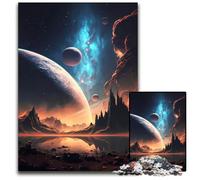Puzzles for 1000 Piece Beyond The Galaxy Difficult Puzzles for Adults DIY Decoration Brain Challenge for Adult Family 1000 PCS(75x50cm)