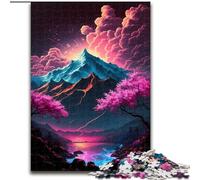 Puzzles for 1000 Piece Cherry Blossom Japan Art Impossible Jigsaw Puzzles for Adults size 50x75cm Gift for Men And Women, Daily & Special Occasion