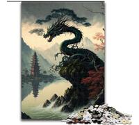 Puzzles for 1000 Piece Dragon Asian Impossible Jigsaw Puzzles for Adults size 50x75cm Gift for Men And Women, Daily & Special Occasion