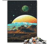 Puzzles for 1000 Piece Exploring The Cosmos Difficult Puzzles for Adults size 26x38cm Perfect for Family Gatherings, Birthdays, Holidays
