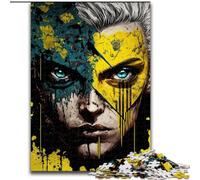 Puzzles for 1000 Piece Face of A Hero Puzzles for Adults size 38x26cm Perfect for Family Fun on Christmas, Thanksgiving, Birthdays & Easter