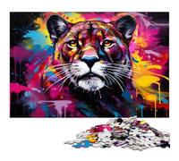 Puzzles for 1000 Piece Fantasy Monkey Astronaut Puzzles for Adults Family Fun Activity, Brain Challenge, for Teenager 26X38CM/10.23x14.96inch
