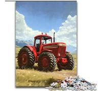 Puzzles for 1000 Piece Farm Implement Tractor Jigsaws 1000 Pieces for Adults Interactive Family Game, Suitable for Ages 14+ (Size 26x38cm)