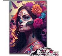 Puzzles for 1000 Piece Fiesta of Life Puzzles for Adults Gift DIY Fun Suitable for Home Living Room Office Decoration size 50x75cm