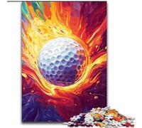 Puzzles for 1000 Piece Fire Golf Jigsaw Puzzles for Adults 1000 for Birthdays, Holidays, Space Party Decorations (Size 26x38cm)