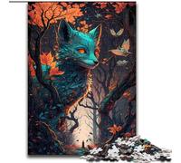 Puzzles for 1000 Piece Fox Supernatural Forces Puzzles for Adults size 50x75cm Perfect for Family Fun on Christmas, Thanksgiving, Birthdays & Easter