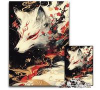 Puzzles for 1000 Piece God of Foxes Puzzles for Adults Challenging Brain Teaser - Relaxing Toy for Teenagers 50x75CM/19.68x29.52inch