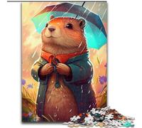 Puzzles for 1000 Piece Groundhog Marmot Animal Impossible Jigsaw Puzzles for Adults size 50x75cm Brain Teaser & Home Decor, Perfect