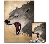 Puzzles for 1000 Piece Hokkaido Wolf Difficult Puzzles for Adults Family Interactive Game Craft Gift with Colorful Artwork 1000 PCS(75x50cm)
