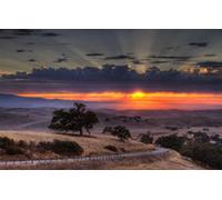 Puzzles for 1000 Piece Impossible Puzzle for Adults Educational Games Gifts for Men,Natural Scenery,Road,Sunset,Valley 50x70CM