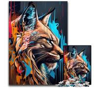 Puzzles for 1000 Piece LYNX Panorama Set RightJigsaw Puzzles for Adults Challenging Brain Teaser for Teenagers Family Fun Interactive Game 1000 PCS(38x26cm)
