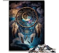 Puzzles for 1000 Piece Magic Dream Catcher Jigsaw Puzzles for Adults 1000 Challenging Brain Teaser for Teenager, Family Game Night Fun (Size 50x75cm)