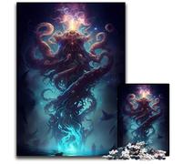 Puzzles for 1000 Piece Mind The Kraken Difficult Puzzles for Adults Family Interactive Game Craft Gift with Colorful Artwork 1000 PCS(75x50cm)