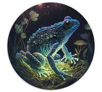 Puzzles for 1000 Piece Mystery Frog Cardboard Jigsaw Puzzles for Adults Perfect for Teenagers & Collectors, Ideal Home Decor & Travel Gift 67.5x67.5cm