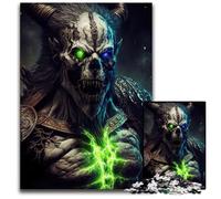 Puzzles for 1000 Piece Necro Zombies Puzzles for Adults Challenging Brain Teaser - Relaxing Toy for Teenagers 26X38CM/10.23x14.96inch