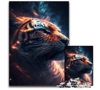Puzzles for 1000 Piece Star Hunter Tiger Puzzles for Adults Challenging Brain Teaser for Teenagers, Family Game Night Fun 50x75CM/19.68x29.52inch