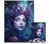 Puzzles for 1000 Piece The Underwater Princess Impossible Jigsaw Puzzles for Adults for Birthdays Holidays Best for Christmas 1000 PCS(75x50cm)