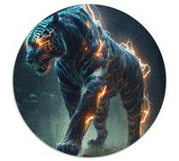 Puzzles for 1000 Piece Tiger 1000 Piece Jigsaw Puzzles for Adults Impossible Educational Home Decoration Games & Gifts (67.5x67.5cm)