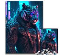 Puzzles for 1000 Piece Tiger Man Puzzles for Adults Family Fun Activity, Brain Challenge, for Teenager 50x75CM/19.68x29.52inch