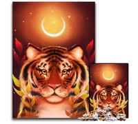 Puzzles for 1000Piece Tiger Forest Guardian Puzzles for Adults for Family And Friends Suitable for Ages 14 1000 PCS(75x50cm)