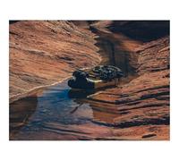 Puzzles for 1500 Piece Impossible Puzzle for Adults-Boat,river,rocks 87x57cm