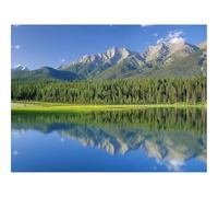 Puzzles for 1500 Piece Impossible Puzzle for Adults-British Columbia,Mountains,Trees 87x57cm