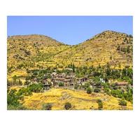 Puzzles for 1500 Piece Impossible Puzzle for Adults-Cyprus,village,mountains 87x57cm