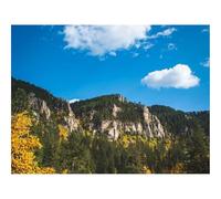 Puzzles for 1500 Piece Impossible Puzzle for Adults-Road,Distance,Rocks,Mountains,Sky 87x57cm