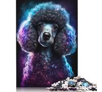 Puzzles for Adult Galaxy Poodle Puzzle Jigsaw 500 Pieces Creative Puzzle Intellectual Toys Assembling Games 500pcs (52x38cm)