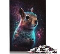 Puzzles for Adult Galaxy Squirrel Puzzle Jigsaw 1000 Pieces Creative Puzzle Intellectual Toys Assembling Games 1000pcs (75x50cm)