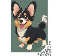 Puzzles for Adults 尺寸 Piece Corgi Creative 材质 Puzzles-Puzzle Hands-on Game Jigsaw-Family Decoration 300pcs (40x28cm)